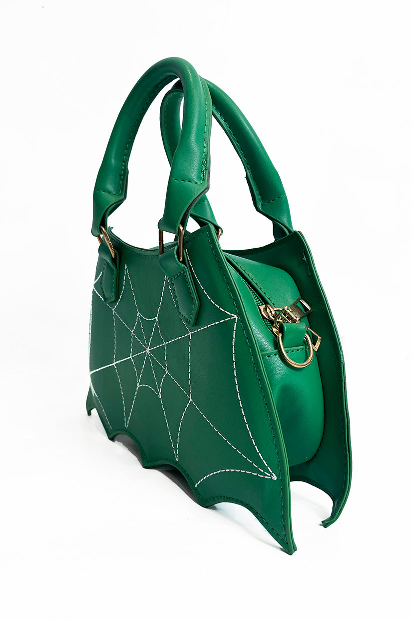 Green Bat Handbag