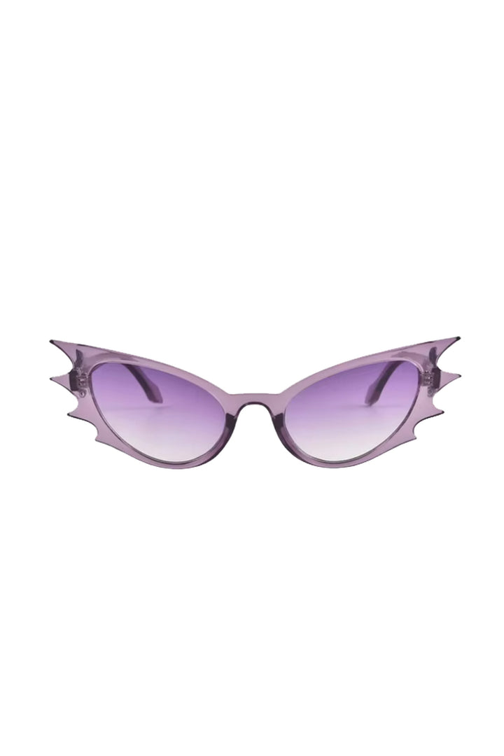 Purple Dark Wing Bat sunglasses