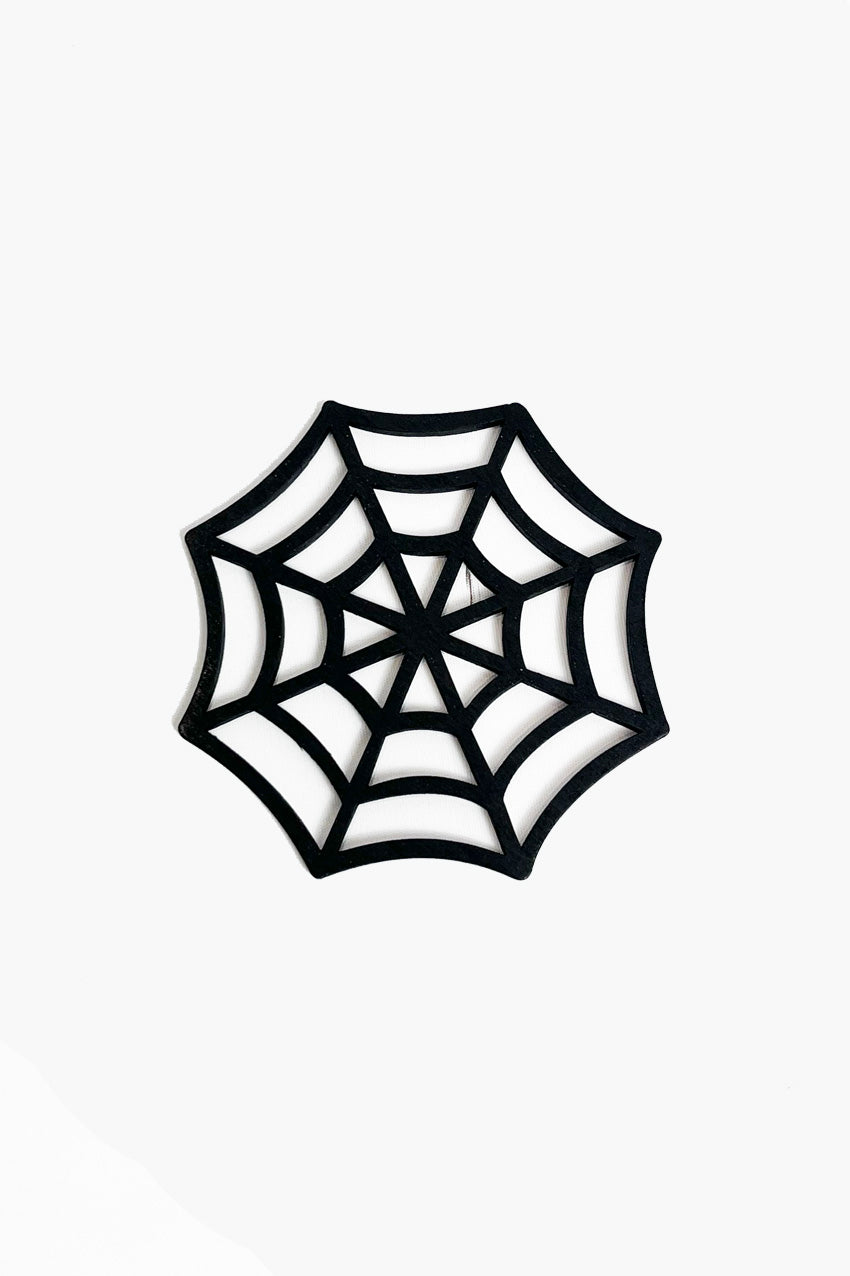 Spider Web Coaster Set