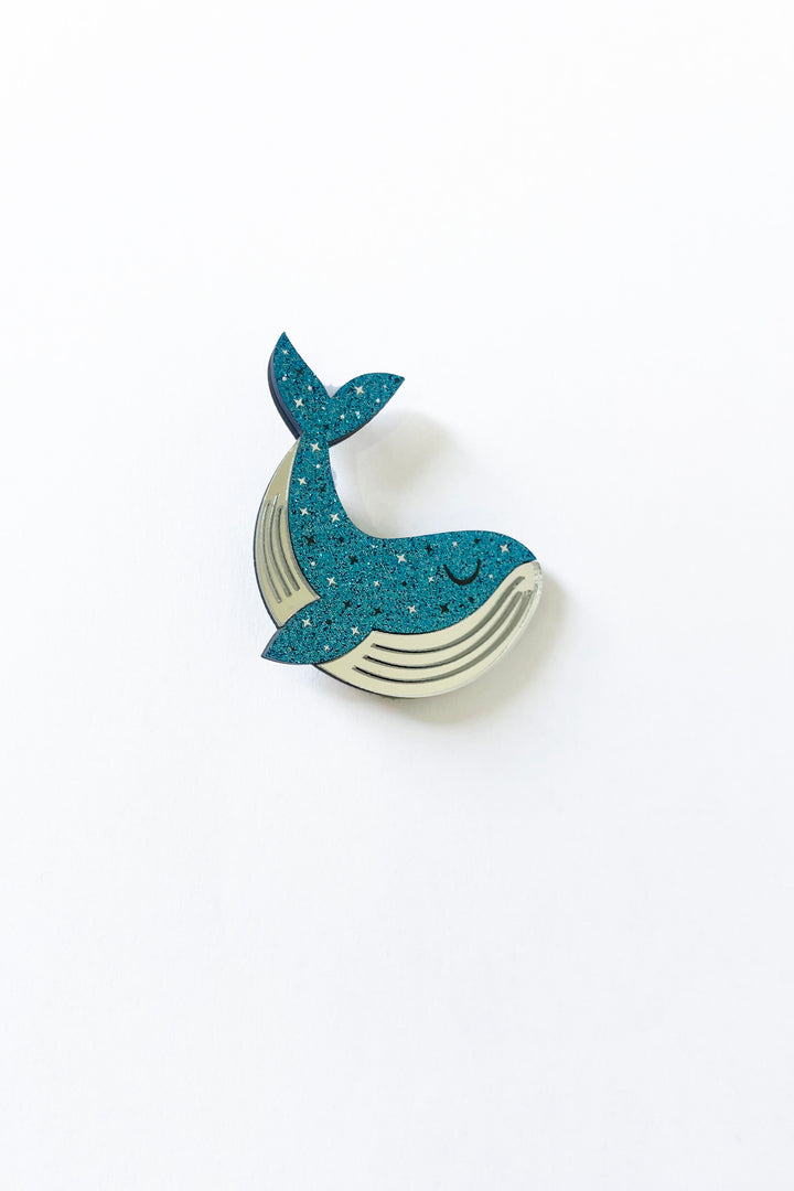 Whale Brooch