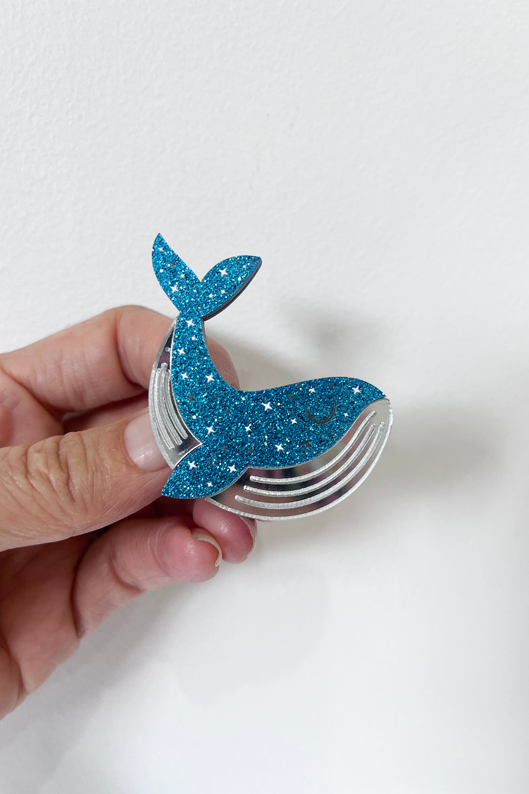 Whale Brooch