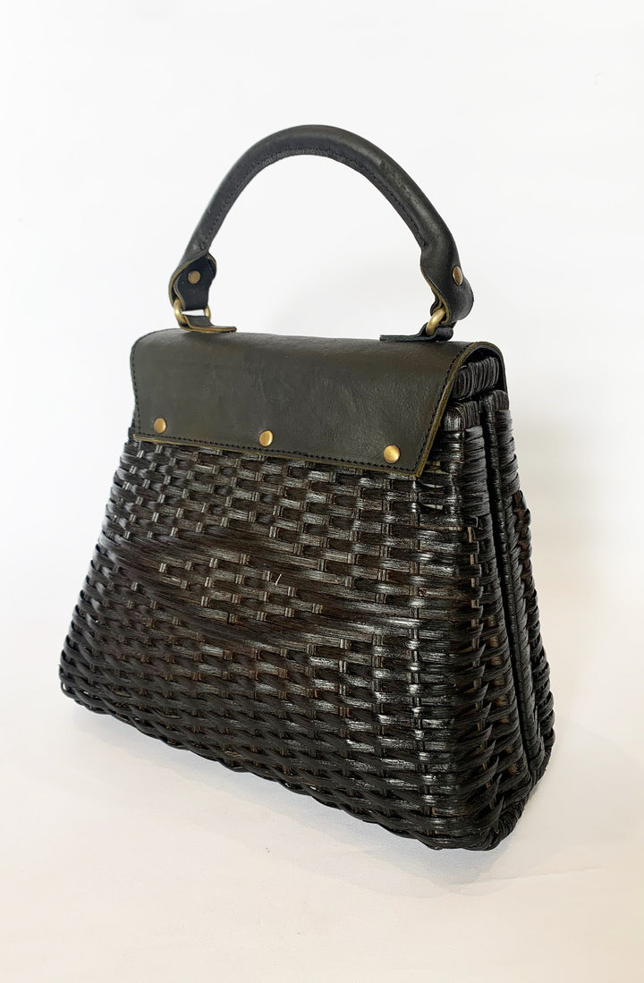 Black Darla Retro Handbag