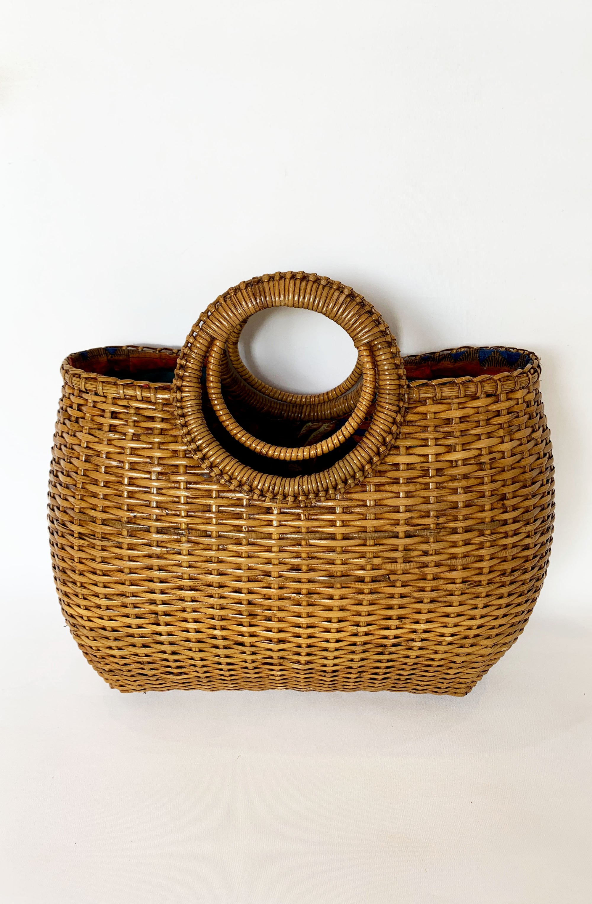 Round basket bag | NihilNovi Studio