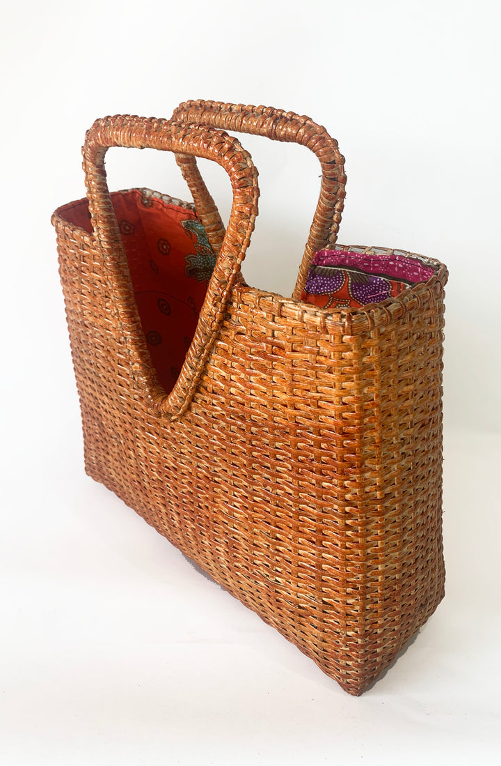 Vintage Basket Handbag