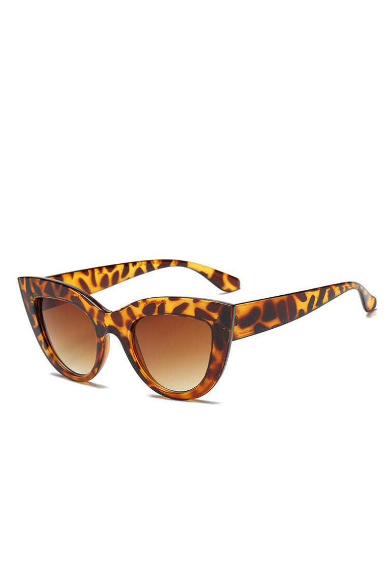 Tortoiseshell cats eye sunglasses - Bonsai Kitten retro clothing